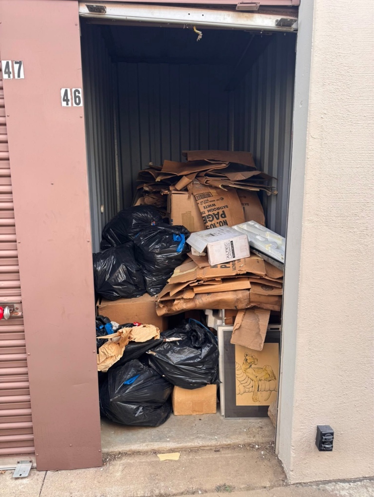 Storage Unit Before